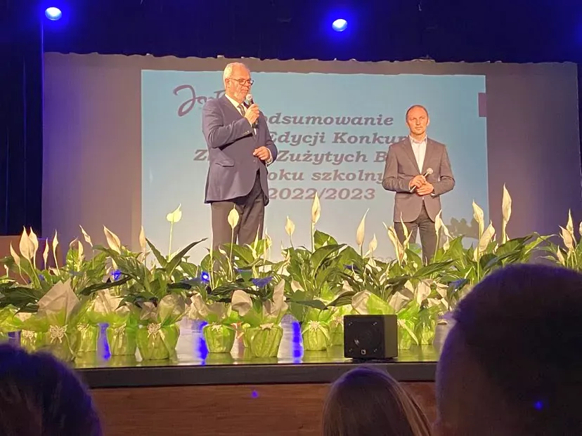 Burmistrz Miasta Jasło gratuluje zwycięzcom konkursu