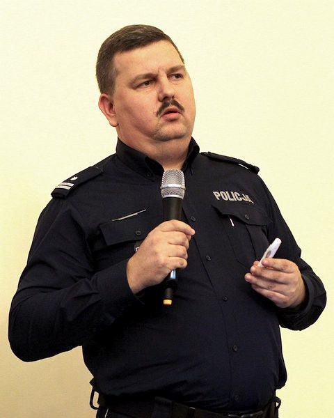 Przedstawiciele Komendy Głównej Policji
